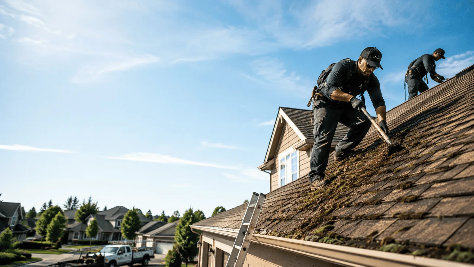 Roof Moss Removal in Harveys Lake, PA near me